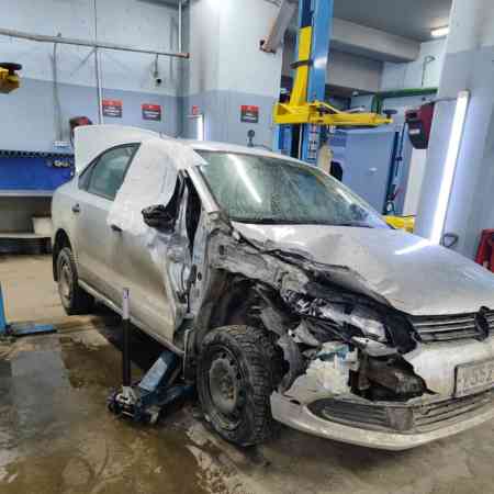 Автомобили после ДТП VW Polo 2015 год автомат выкупили за 415000